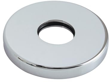Kingston Brass K156F1 Braccio Doccia Flangia, 2-3/8'' (L) x 2-3/8'' (W) x 5/16'' (H), Cromo Lucido