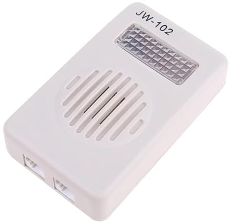 Sonnerie Externe Pour Téléphone Portable,Amplificateur De Sonnerie De Téléphone Portable - Rehausseur de volume avec bouton panique léger 70 dB | Sonnette pour personnes âgées, indicateur lumineux d'a