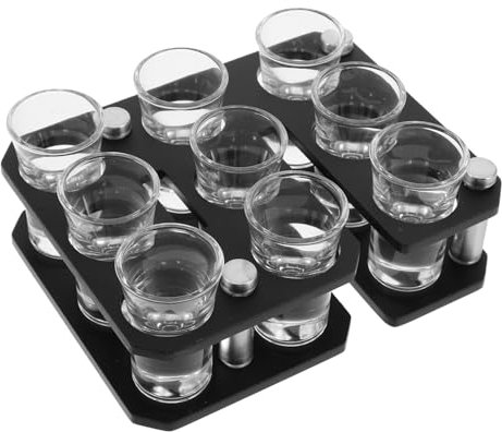 Mikinona Porta Bicchierini in Acrilico Per Bar Ktv Cocktail Whisky