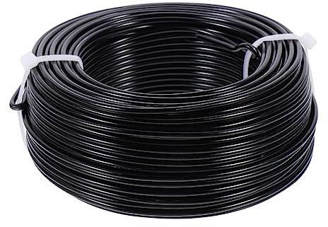 STOBOK Alambre de Aluminio de 3 Mm para Hacer Joyas Accesorios de Joyería Flexible Y Resistente