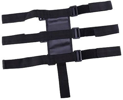 DOITOOL Per Estintore a Cinghia Fissa in Nylon Per Auto Accessorio Per e Fissaggio Durevole Per e Donne Colore Nero