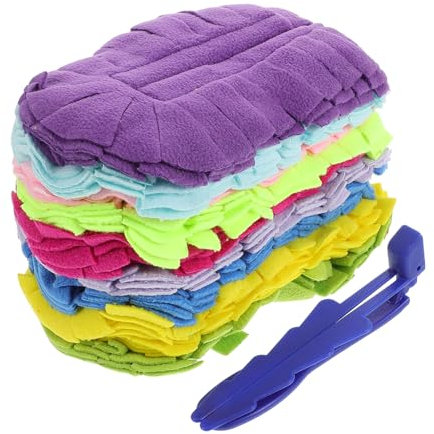 PENIKOKO 1juego Plumero Reutilizable Con Recambios Para Limpieza De Superficies Secas y Húmedas Incluye Paños De Microfibra Coloridos Para Hogar Oficina y Vehículos