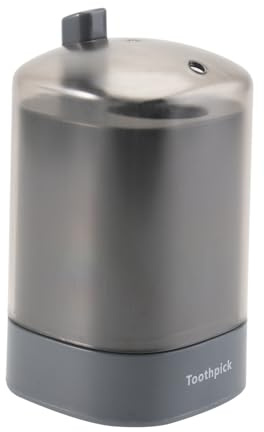 TOYANDONA Dispensador Semiautomático Organizador De Palillos De Dientes De Plástico Tapa Extraíble, Diseño Silencioso y Liviano, Adecuado para Restaurantes