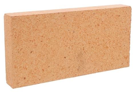 BAZEITFLOW Briques Réfractaires Argile Naturelle Résistantes Haute Température pour Poêles à Bois Fours à Pizza Cheminées et Foyers Isolation pour Cuisson et Barbecue