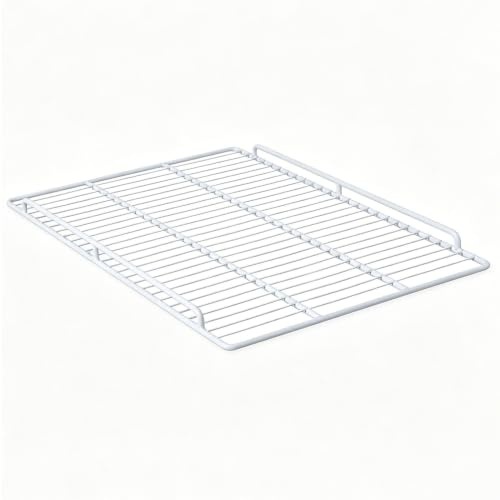 Genérico Rejilla con Doble Borde, Organizador Estante Nevera congelador(Width 50xDepth 43cm)
