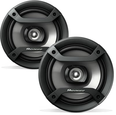 Pioneer F-Series TS-F1634R 6.5 2-Way Coaxial Car Speakers 200W Max