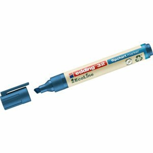 edding 10 x Flipchartmarker 32 Ecoline nachfüllbar 1-5mm blau