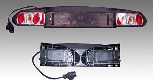 Mottez A063FXL Registration Plate for Cycle Carrier Tow Bar