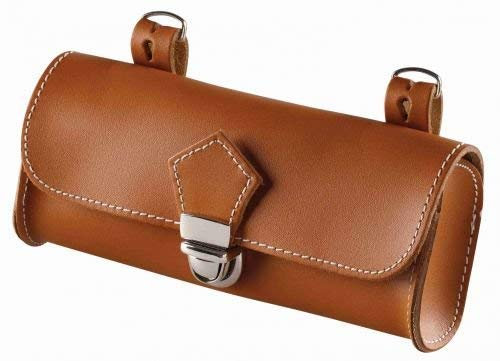 Classic Cycle Satteltasche Echt Leder Cognac braun