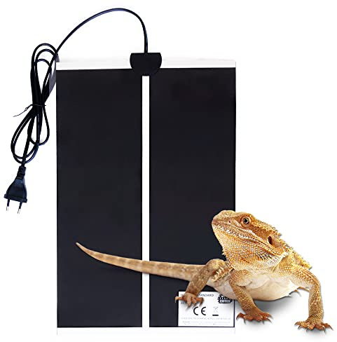 Terra Exotica Terrarium Heizmatte - Standard 20 Watt, 42x28 cm - Wärmematte für Reptilien z.B. Schildkröten Schlangen Eidechsen