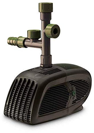 Pennington Aquagarden , Universal 850 All in One Submersible Pond & Water Pump, Suitable for Fountains, Filters, Waterfalls, Hydroponics & Aquaponics , For Ponds up to 300 Gallons, 850- standard pond