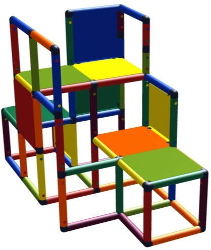 move and stic Cassetta da arrampicata Max Torre di apprendimento per principianti, multicolore