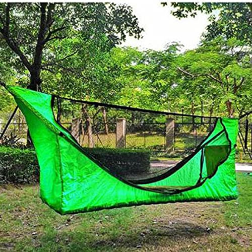 Camping Suspendu Hamac Extérieur Imperméable À l'eau Ombre Villa Jardin Loisirs Sofaa Hamac Qui Peut Allonger À Plat AA