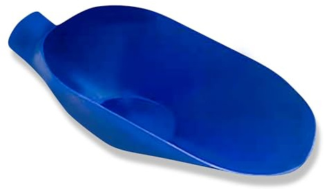 Rattleware 16.85 Kilo Bean Scale Scoop - Durable Precision Coffee Bean Measuring and Scooping Tool for Home Kitchen Baristas or Commercial Use (Blue)