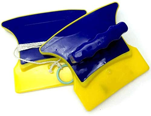 Samnuerly Essuie-Glace magnétique pour vitres Nettoyeur de vitres Double Face Outil de Nettoyage Brosse pour vitres de vitres Lavage Outils de Nettoyage ménagers