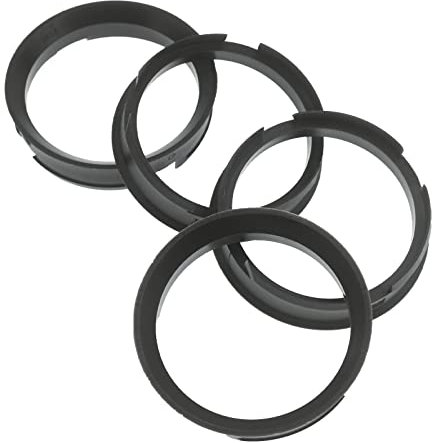 4X Zentrierringe 72,6 x 63,4 mm Dunkelbraun Felgen Ringe Made in Germany