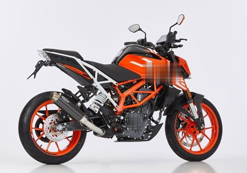 SHARK SRC 4 Slip on Ersatzdämpfer (1-1) Super Short kompatibel mit KTM RC 125 KTM RC 125ccm Bj. 2022-2023