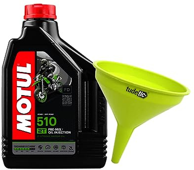 TUDETIC - Kit Aceite de Motor + Embudo 510 2T 2L KT-96