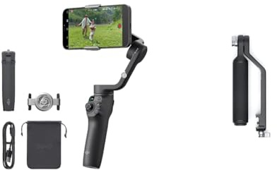 DJI Osmo Mobile 6 Gimbal-Stabilisator für Smartphones & RS Aktentaschengriff