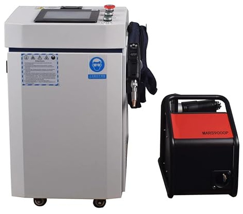 Raycus 3000W Laser Source, 4-in-1 Welding, Cutting, Cleaning Machine, Auto Wire Feeder, 220V, Portable Welder