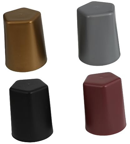 CIYODO 4stücke Kunststoff Würfelbecher Einfarbig Glatte Würfelcontainer Praktischer Würfelbecher Spielwürfelbecher Für Ktv Barzubehör