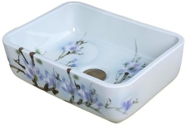 Lavabo da Appoggio Lavandino da appoggio for bagno, moderno, sopra il piano del mobile da bagno Lavabo Bagno