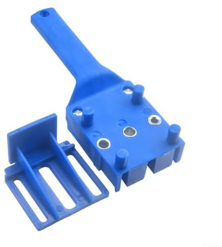 Gabarit de cheville rapide en bois pour menuiserie, guide de perçage de 6/8/10 mm avec bagues résistantes à l'usure, clôture réglable pour joints bord à bord et en forme de T