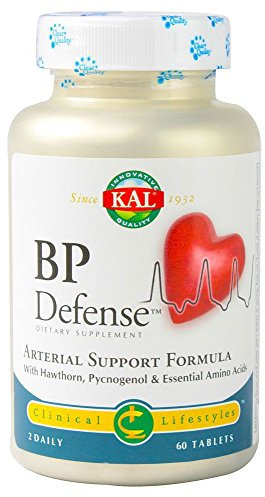 KAL BP Defense | 60 Comprimidos ActivTab™ | Apto Para Vegetarianos | Ayuda a la salud Arterial