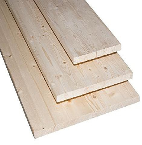 Pannello / Tavola lamellare abete mm 18 - dim: 60x200 cm