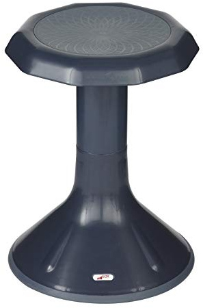 ECR4Kids ACE Active Core Engagement Wobble Stool, 18-Inch Seat Height, Flexible Seating, Navy