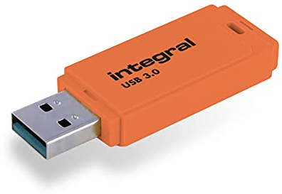 Integral 128 GB Neon Orange USB 3.2 Gen 1 USB-minne
