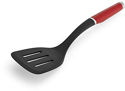 KitchenAid KE002OHERA Classic Slotted Turner, Plastic, Red 2