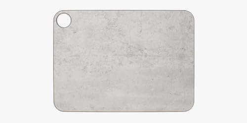 Arcos Tablas - Tabla de Cocina Antibacterial para Cortar - Resistente al Lavavajillas, No Daña Cuchillos, Ecológica, 37.7 x 27.7 cm, Fibra de Celulosa y Resina, Blanco