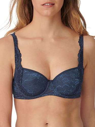 Triumph Amourette Charm WHP02 Soutien-Gorge Balconnet Ampliforme avec Armatures, Blue Nights, 100F Femme