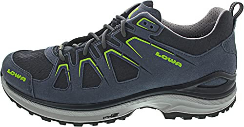 LOWA Halbschuh Innox EVO GTX LO stahlblau/Limone 44.5