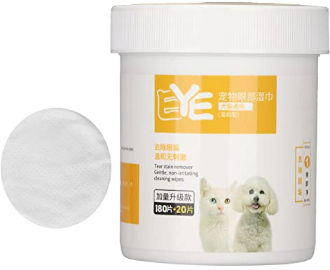 Shanrya Lot de 200 lingettes pour animaux - Hydratation pratique pour les chats