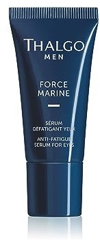 THALGO Men Belebendes Augen-Serum 15ml zur Bekämpfung müder Augen Weiß Glass