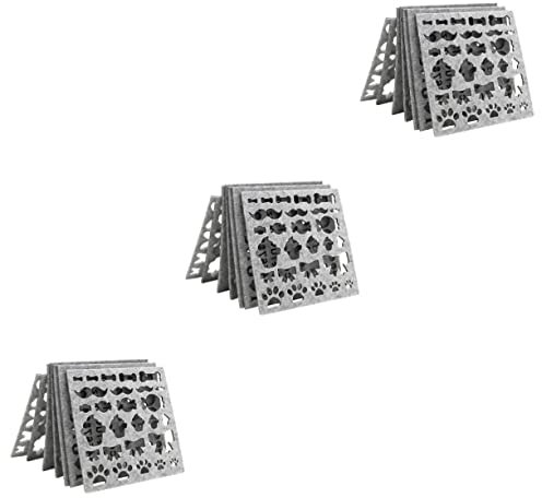 Ciieeo 21piezas Moldes De Fieltro Para Manualidades Plantillas De Aguja Para Fieltro Herramienta De Bordado y Molpara Creación Artística