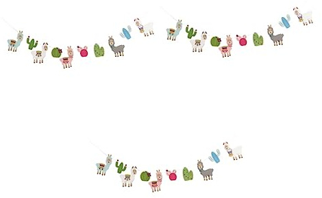 MAGICLULU 3pcs Unique Party Banner Bunting Festival Flags Poles Home Decorations for Celebration Pull Flag Hanging Banner