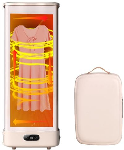 Automatic Ironing Machine Portable Clothes Dryer, 110V/220VElectric Compact Laundry Dryer, Portable Dryer for Apartments 800W, Quickly Drying for Blouses, T-shirts, Sweaters, Jackets