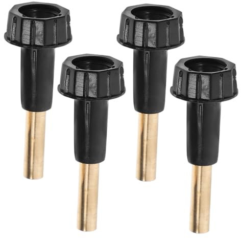 NUOBESTY 4pcs Light Switch Knob Replacement Extension Rods for Lamp Turn On/off, Compatible Replacement Extension Knobs for Home Lighting Switches