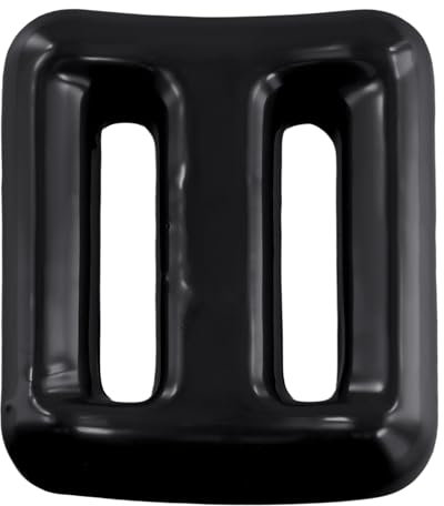 Vocdikficy Tauchgewichte für Gerätetauchen, Gewichtsgürtel, Beschichtetes Blei, Tauchgewichte, Beschichtete Tauchgewichte, Tauchgürtelgewichte 1500 G, Schwarz