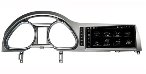 Radio de coche Android 13 doble DIN de 10.25 pulgadas para Audi Q7 (2005-2015) - Bluetooth, CarPlay, navegación GPS, cámara de marcha atrás AHD, control del volante, actualización 4G+64G
