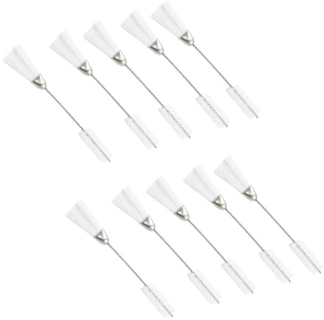 10Pcs Double Ended Brushes Sewing Machine Lint Brush For Hard To Reach Area On Music Instrument Electronics Keyboards Professional Sewing Machine Brush