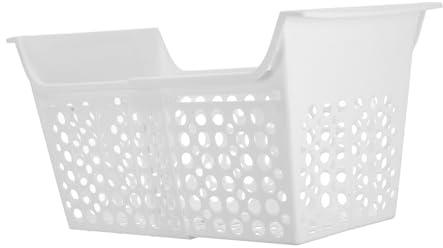 iplusmile Organisateur Congélateur Coffre Extensible avec Panier de Rangement Drainant pour Freezer Intérieur Panier Ajustable Multifonction pour Stockage Alimentaire