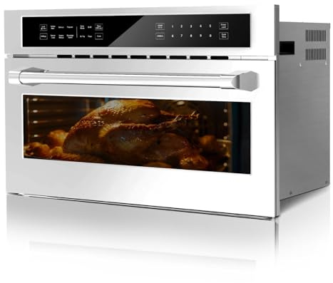 30 Built-In Microwave Convection Oven, 1.6 cu. ft. Capacity, 1700W, 3D Surround Heating, Touch Controls, Multi-Cook Modes, Space-Saving Design
