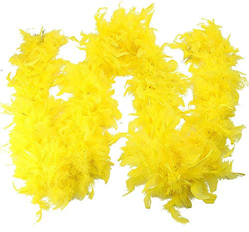 Federboa 180cm in 7 Farben | Kostüm Accessoire für Damen | Federschal für Karneval, Fasching, 20er Jahre Party & JGA | Perfekt für Charleston & Burlesque Outfits/Federn