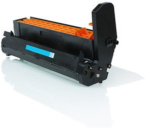 HQ-Patronen 42126643 - Compatible avec les tambours d'image Oki 42126643 / C3100 Cyan