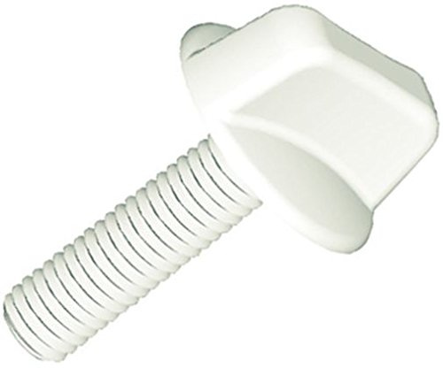 Kunststoff Flügelschraube M4x40 Nylon Natur 10 Stück