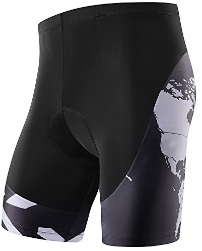 NOOYME Cuissard Velo Homme Cycliste 4D Rembourré Confortable Short VTT à Séchage Rapide